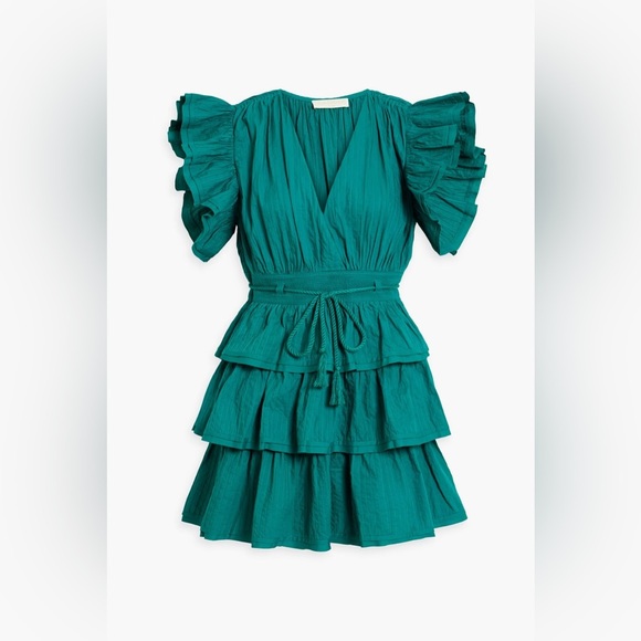 Ulla Johnson Camilla Dress- Verdigris - Picture 2 of 9
